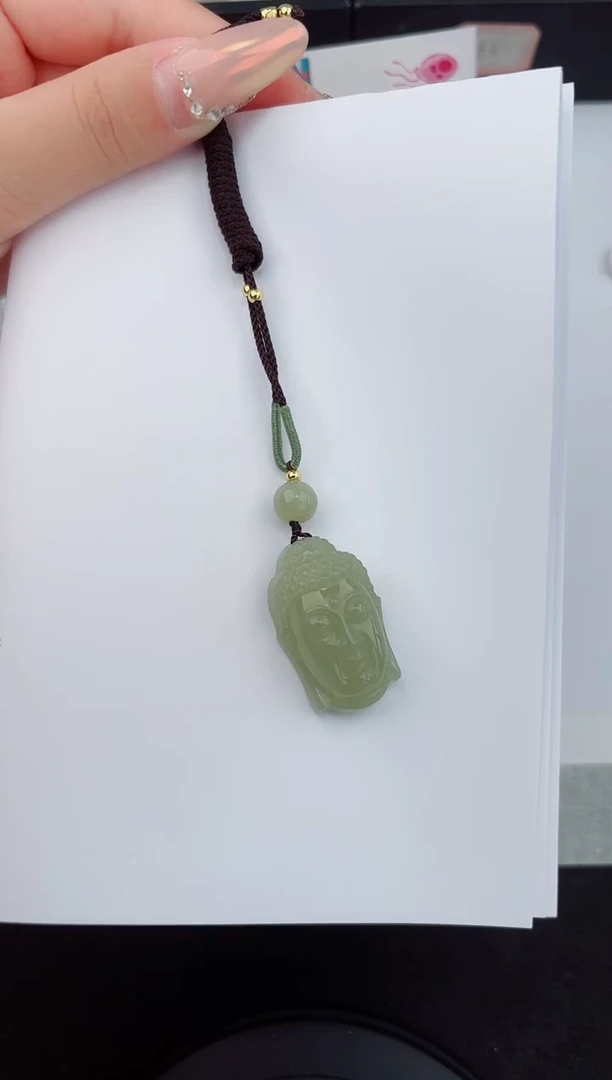 和田玉未镶嵌吊坠(赠链)555嗨购微色差T