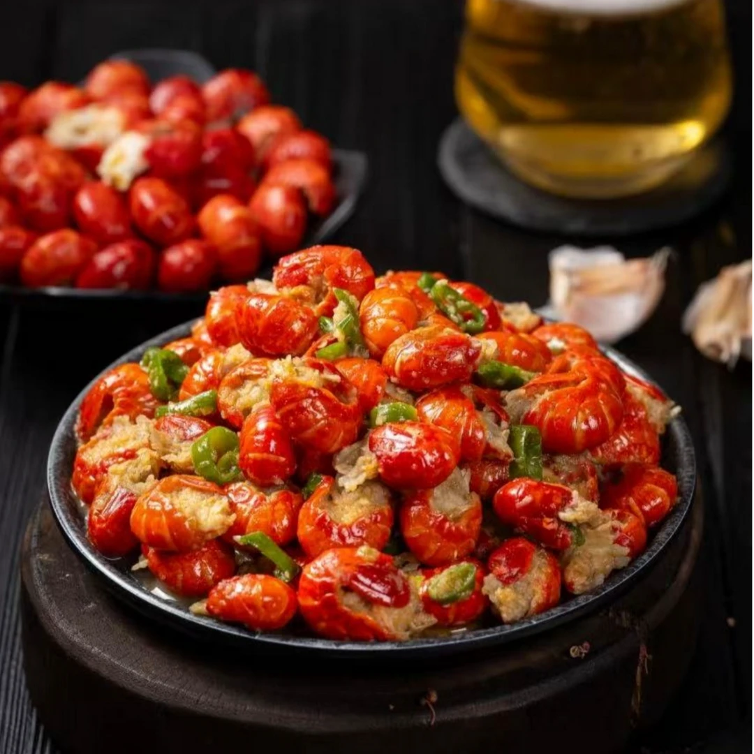 精品一级  稻田虾尾 120粒左右/斤 到手净重3斤无冰衣 送4包调料