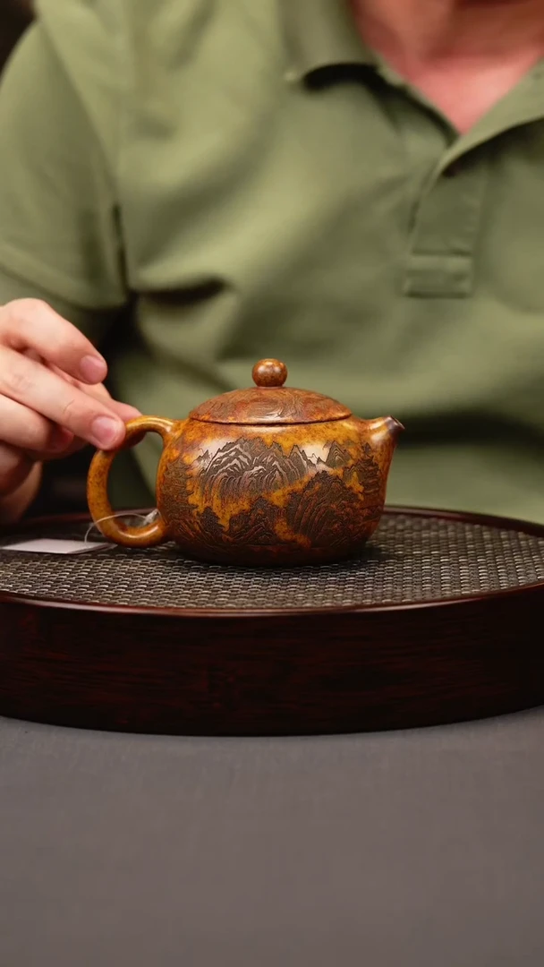 茶壶紫砂龙骨金砂西施
