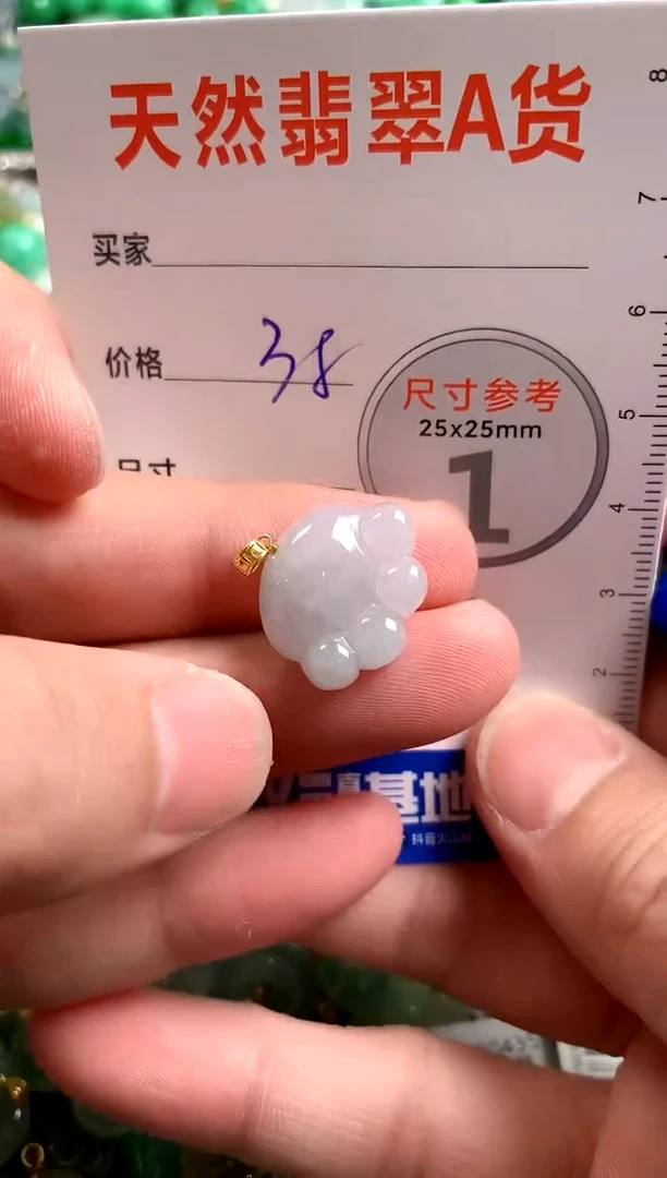 【闪购商品】翡翠颈饰18K金镶嵌14005531