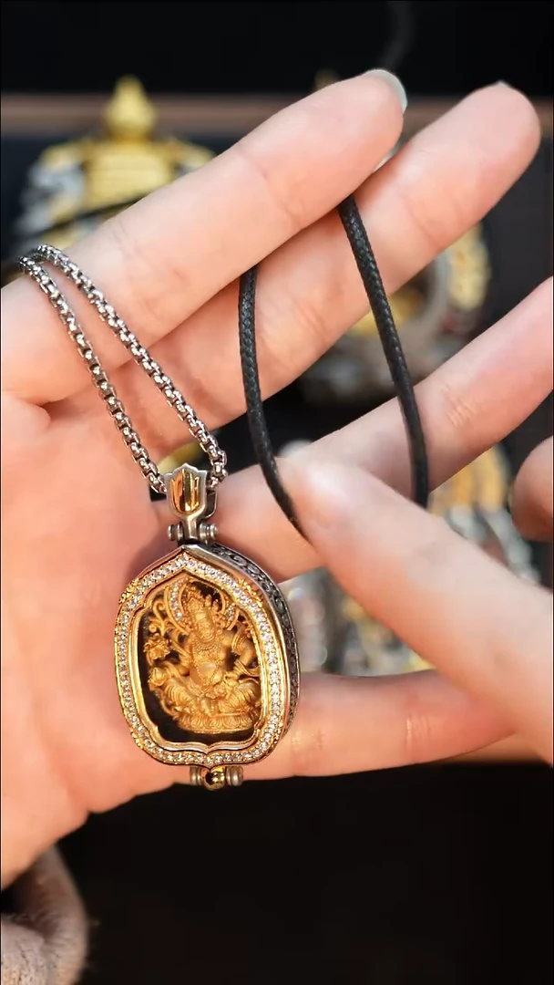 花岗岩吊坠925银宇*萌11111111