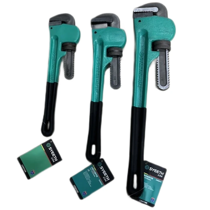 沾塑防滑重型管钳