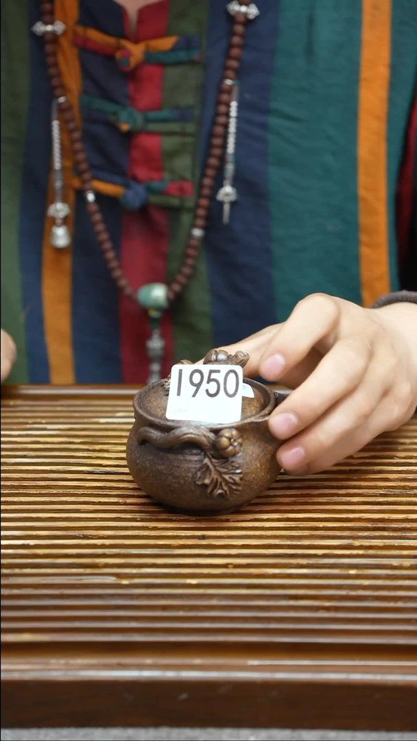 万古烧粗陶手工茶具