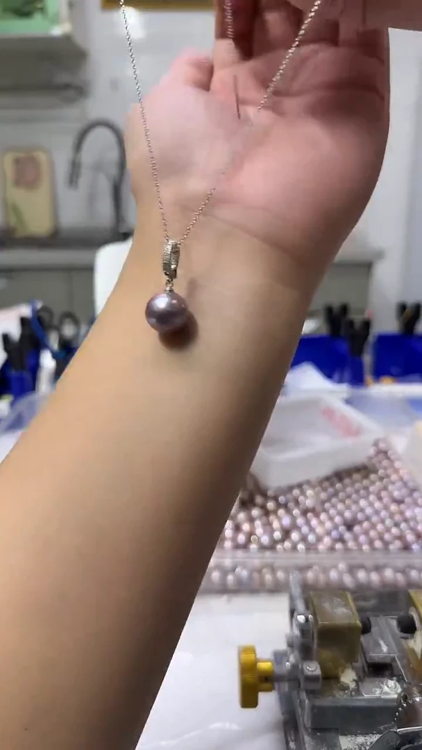 吊坠(赠链)未镶嵌淡水珍珠11mm