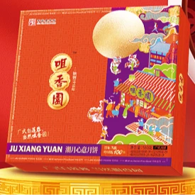 咀香园 潮月心意月饼 580g