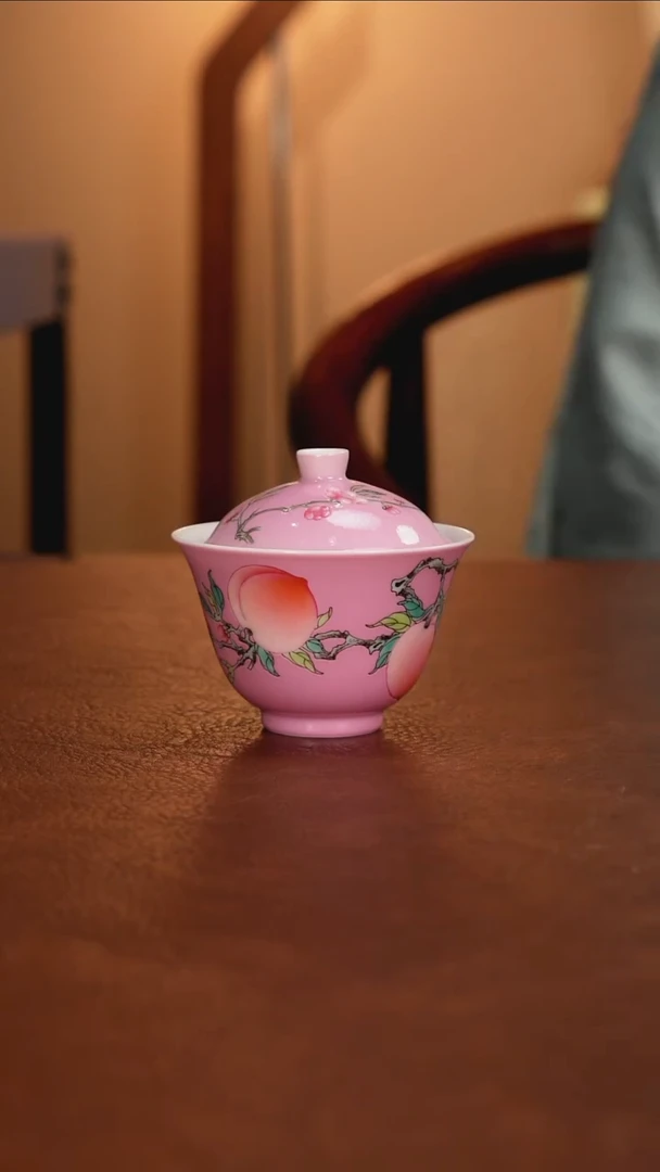 景德镇瓷器，青花瓷手绘茶具~