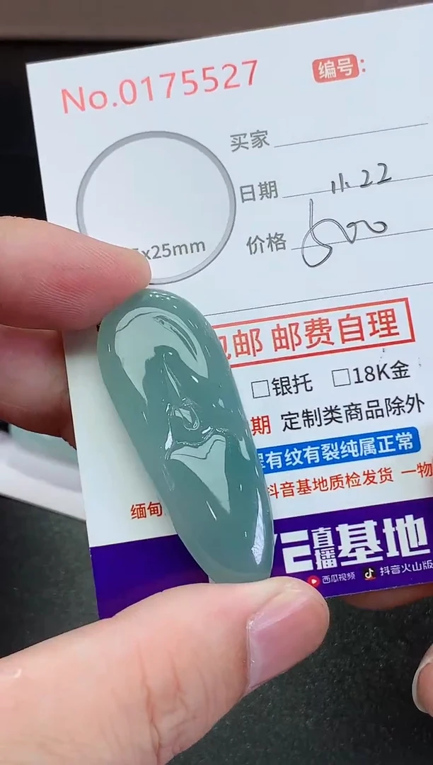 颈饰未镶嵌翡翠y*天然缅甸A货翡翠