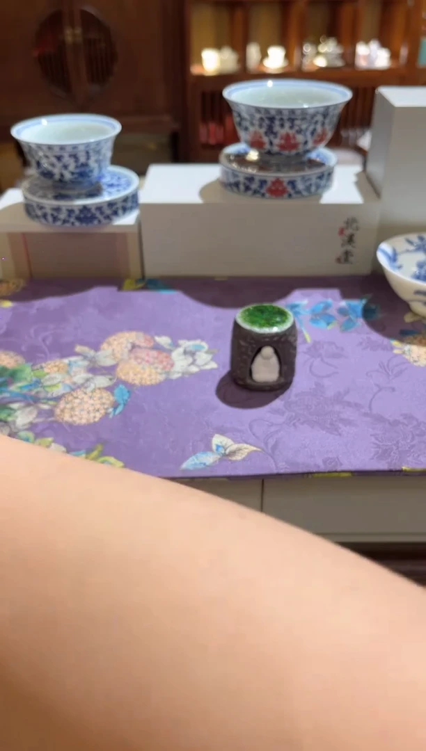 浅纹路盖置茶具茶具