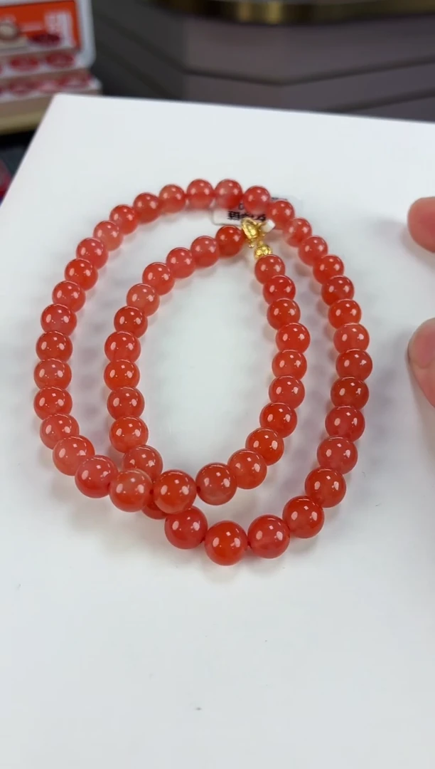 未镶嵌女神链8+南红玛瑙【多样式发其一】