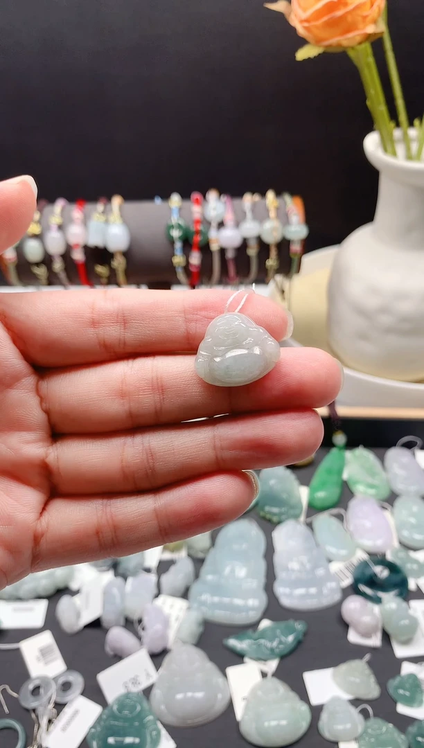 颈饰未镶嵌翡翠19佛公