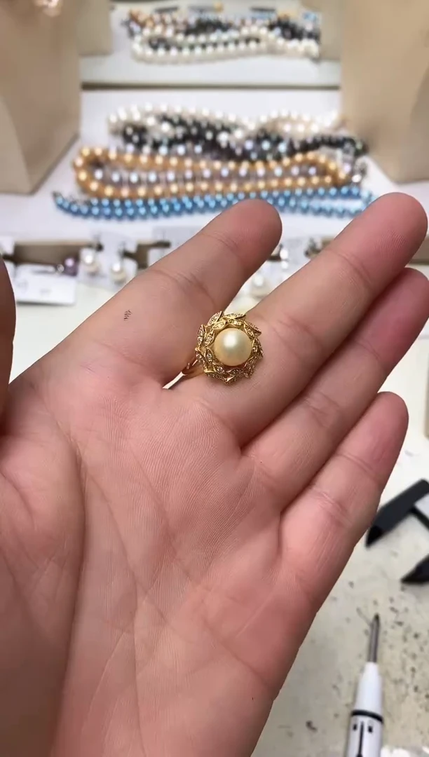 淡水珍珠未镶嵌颈饰1