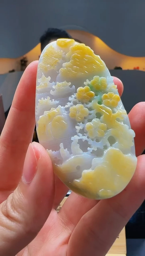 【闪购商品】定制翡翠未镶嵌Q02549翡翠毛货