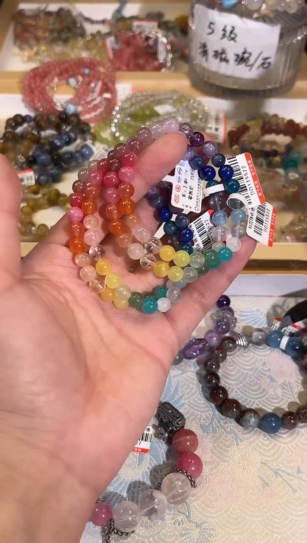 【闪购商品】水晶手串未镶嵌e129多样性发货一件