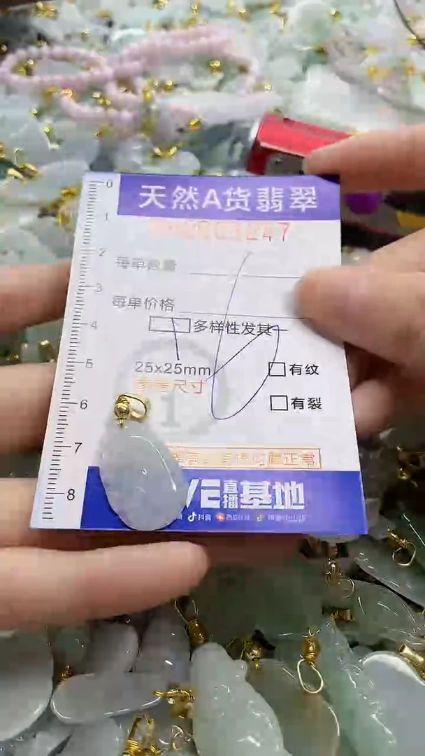 颈饰未镶嵌翡翠天然A货翡翠