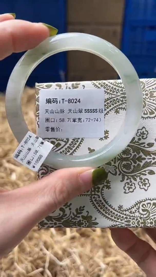 未镶嵌手镯石英质玉T8024
