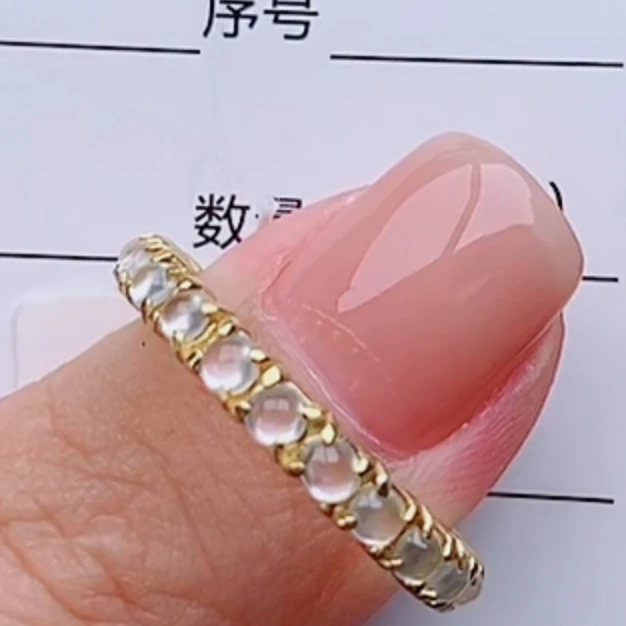 纯天然a货翡翠戒指