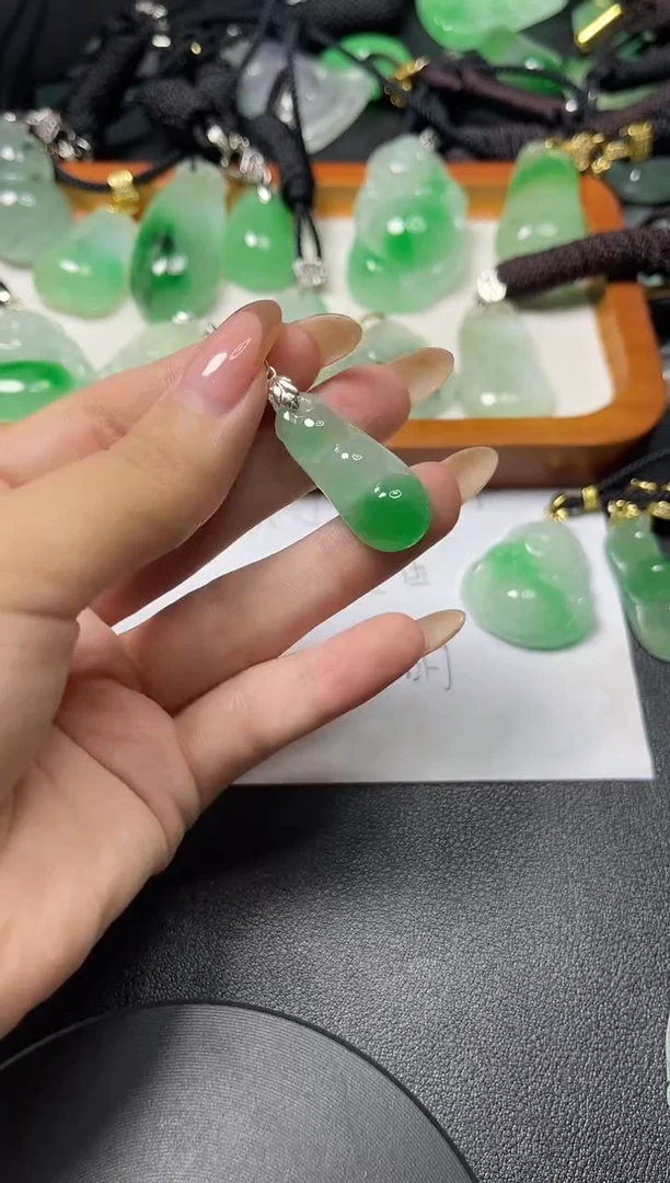 颈饰未镶嵌翡翠所见即所得 一图一物