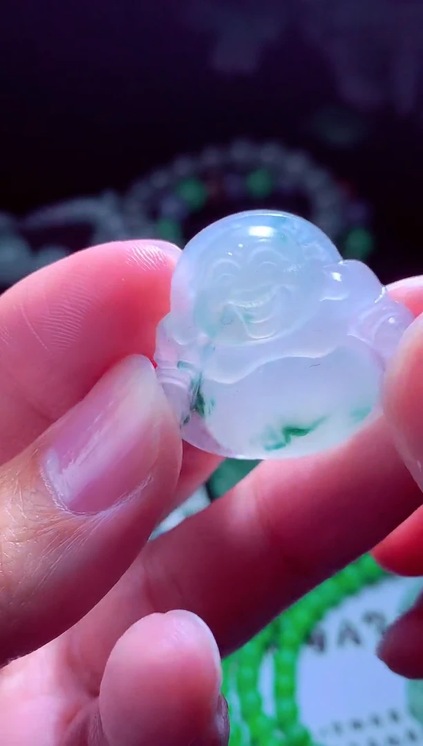 未镶嵌定制翡翠董*#翡翠毛货定制571589