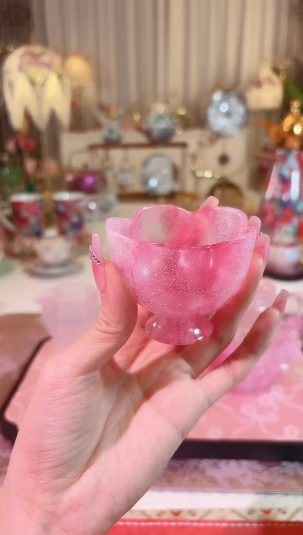 【闪购商品】瓷瓷卡普拉 高足花茶杯