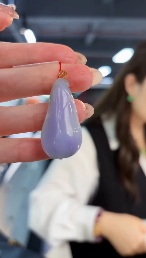 【闪购商品】翡翠颈饰18K金镶嵌缅料A货/支持复检/一件