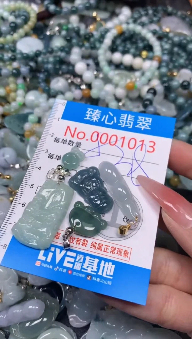 【闪购商品】翡翠颈饰未镶嵌含绳0001013