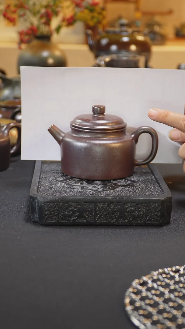 紫砂柴烧纯自然柴烧