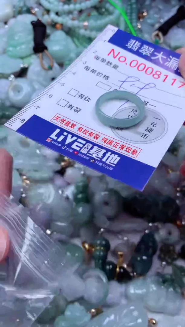 吊坠(不含链)未镶嵌翡翠8117