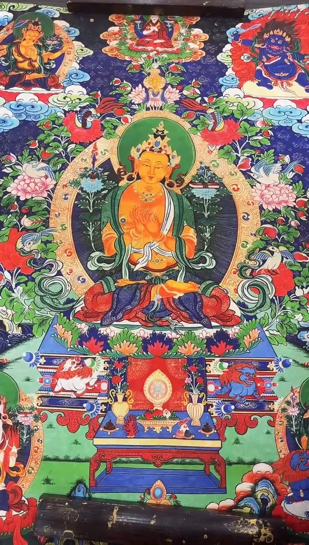 卷轴画 唐卡+TK16021