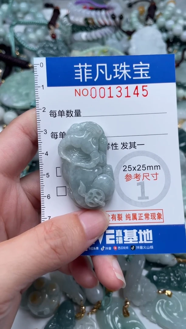 颈饰未镶嵌翡翠13145