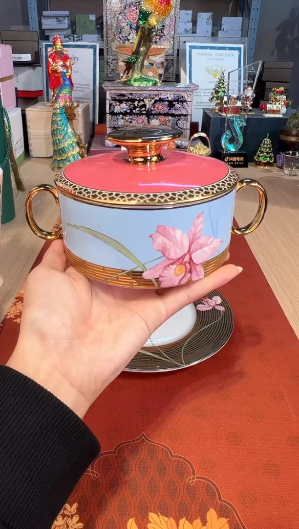 【闪购商品】杯125卡特兰双耳炖盅