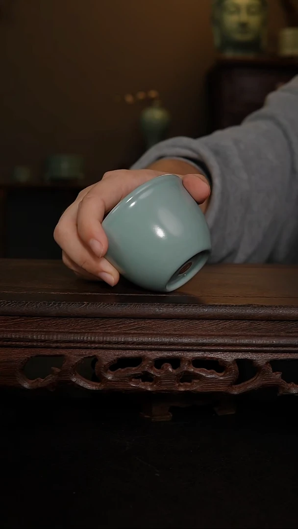 摆件王国奇手工缸杯 印章