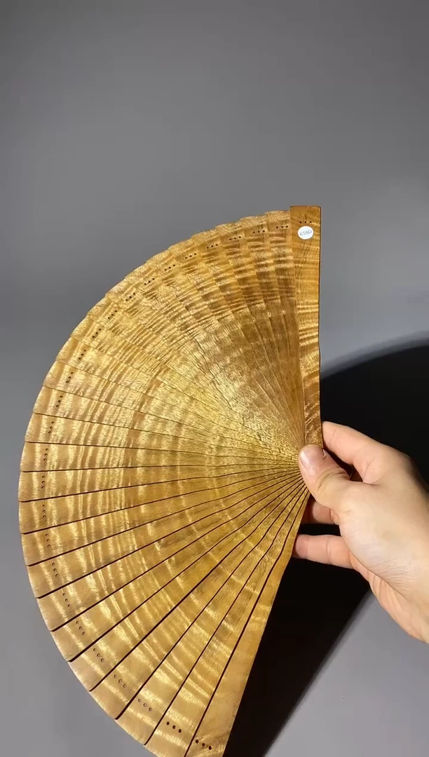 金丝楠晓*618号21cm小叶桢楠扇子