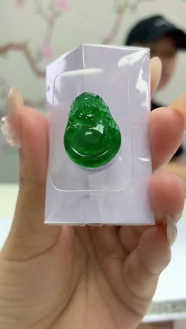 定制翡翠未镶嵌036xy-毛货财神43