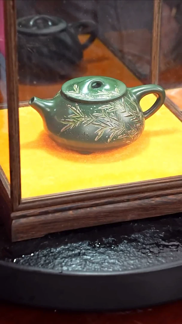 茶壶紫砂张赦棠景舟石瓢58景舟绿泥280毫升