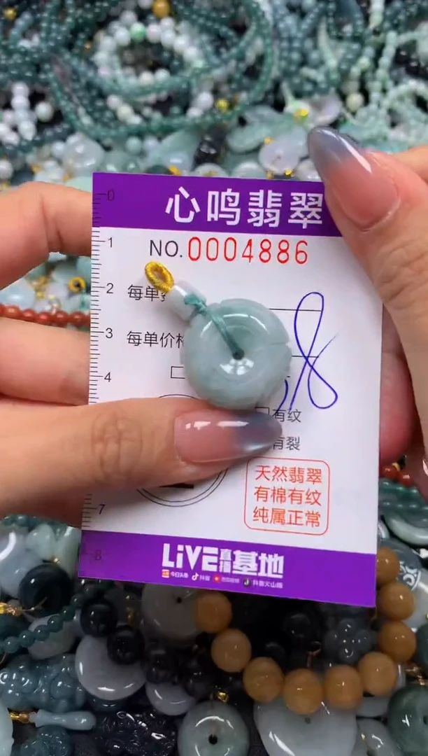 颈饰未镶嵌翡翠闪购004886