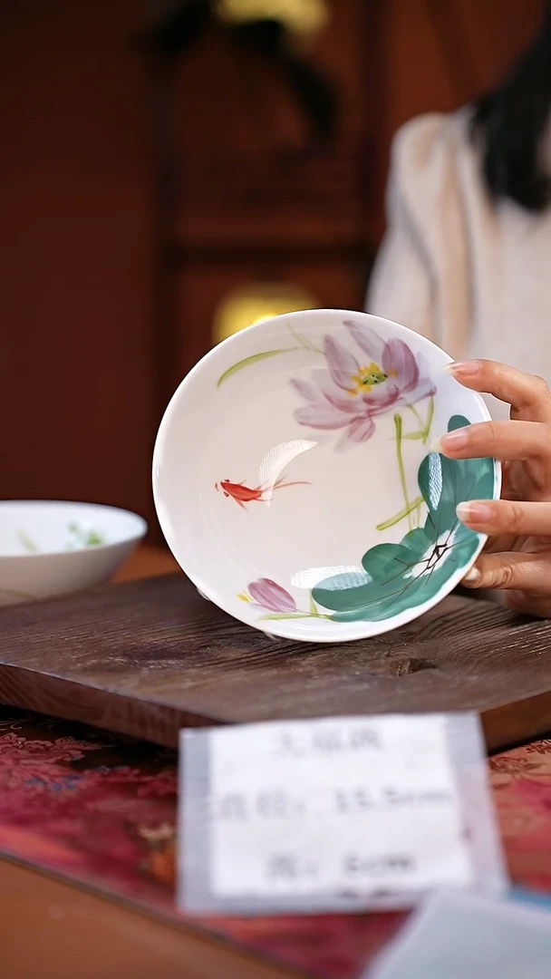 陶瓷高温釉中彩餐具