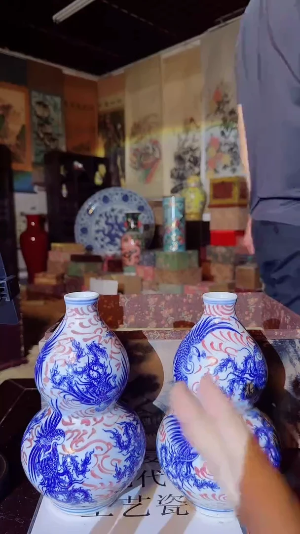 瓷片景德镇现代陶瓷 流水78