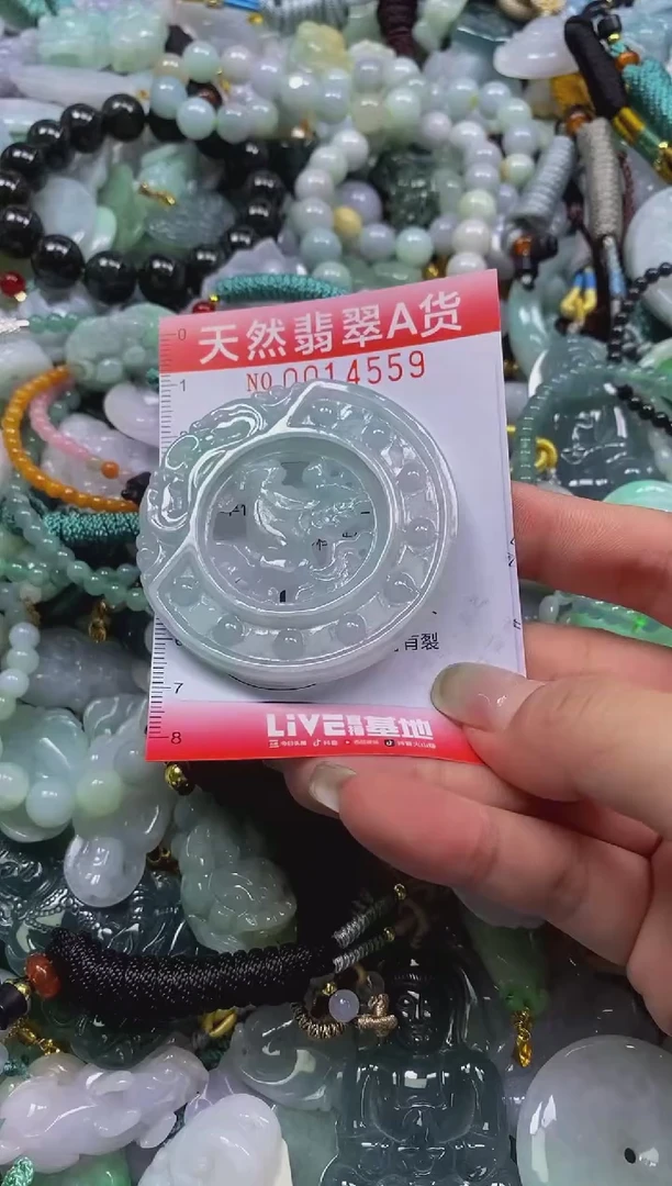 翡翠未镶嵌颈饰闪购0014559