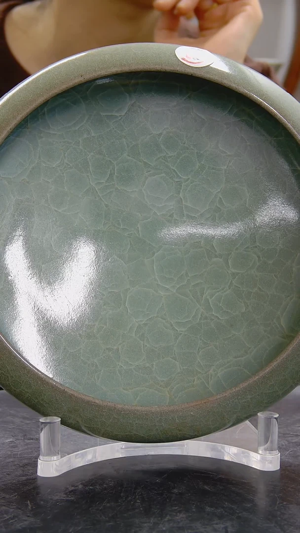 瓶青釉洗#2002#瓷器