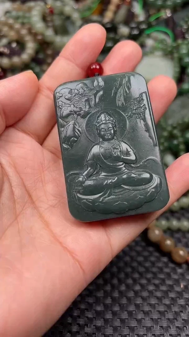 颈饰未镶嵌和田玉1