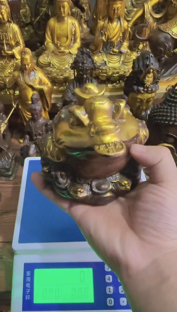 老黄黄铜摆件装饰品