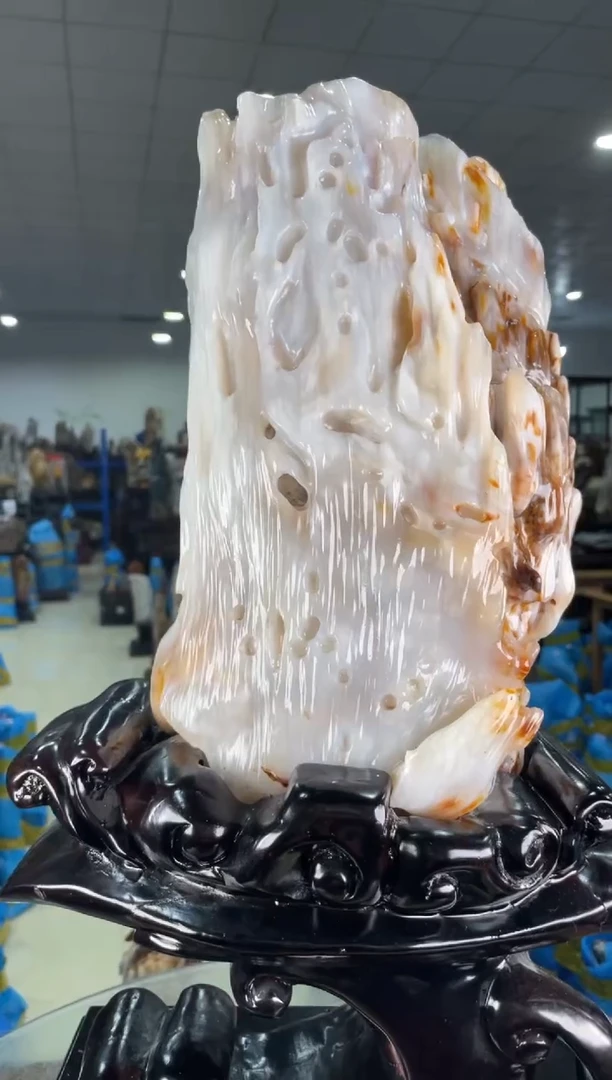 【闪购商品】硅化玉摆件未镶嵌101