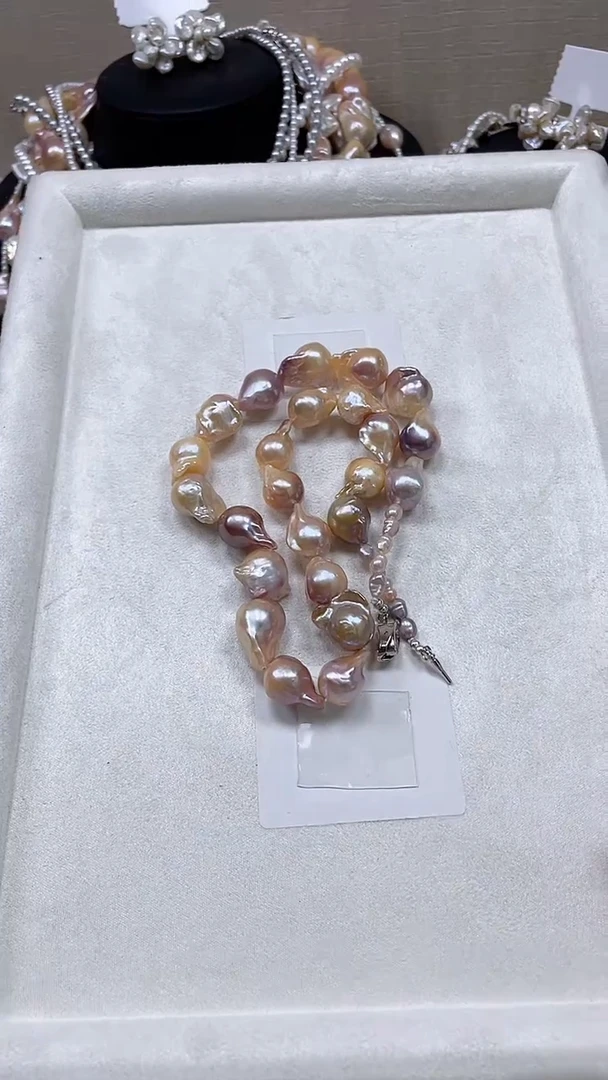 未镶嵌项链淡水珍珠【纯恬饰品】