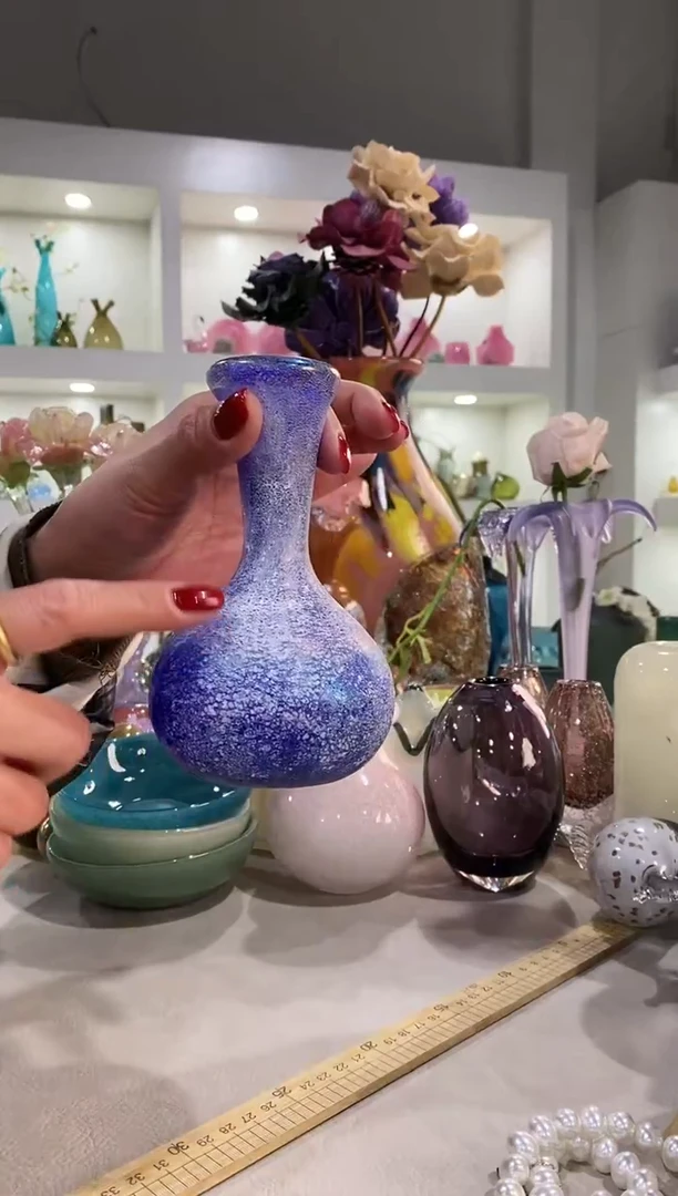 慕忆家手作琉璃花瓶