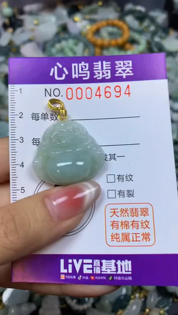 【闪购商品】翡翠颈饰未镶嵌闪购004694