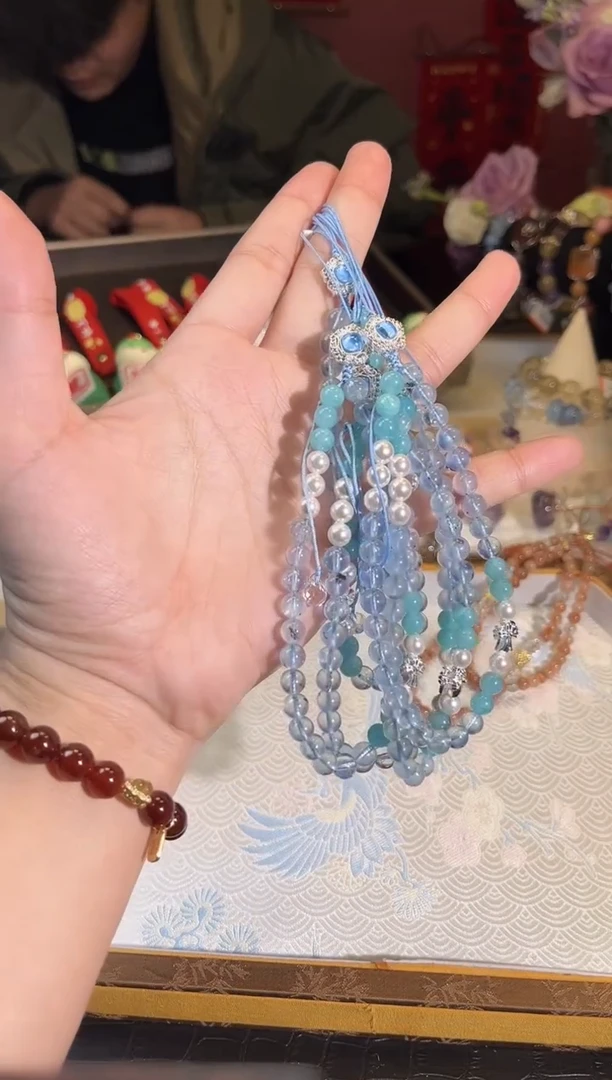 【闪购商品】海蓝宝石手绳未镶嵌F71多样性发货一件