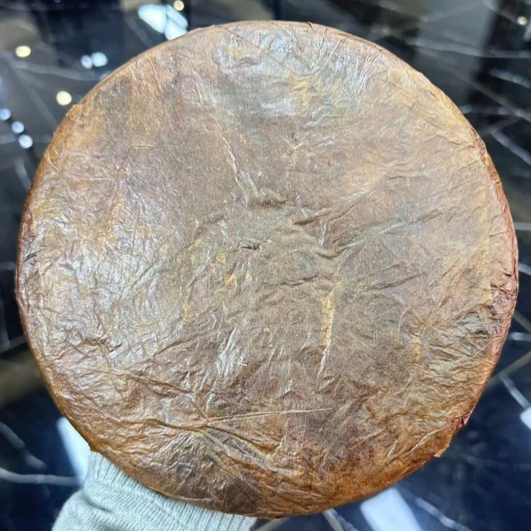 【14608】 龙马同 黄纸黑字 普洱茶生茶 390克 送茶样