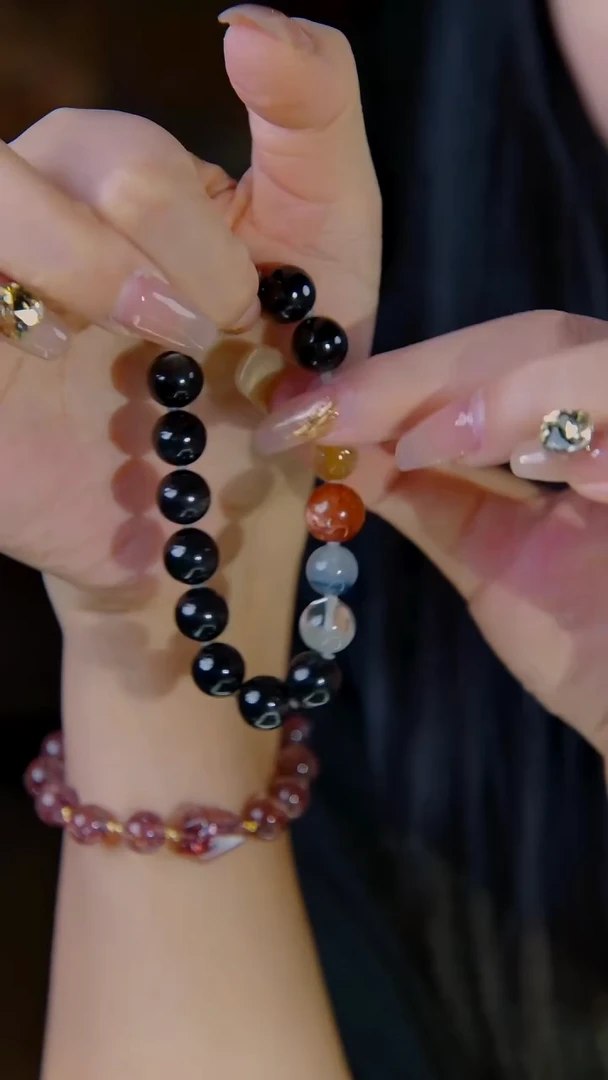 未镶嵌手链水晶金运