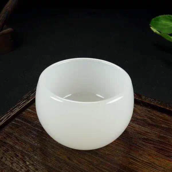 纯白琉璃杯茶杯 LC