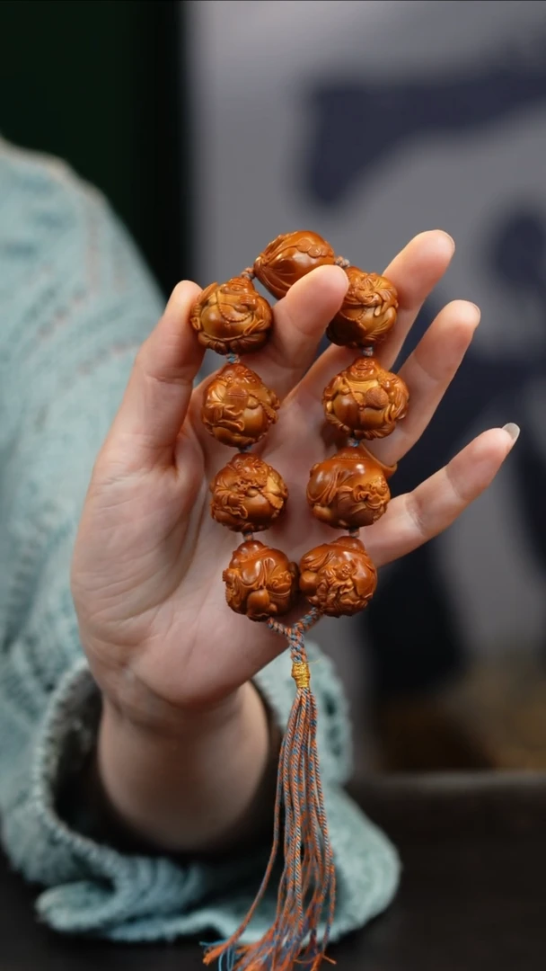 【闪购商品】橄榄核吊坠2.7宋水官童子弥勒